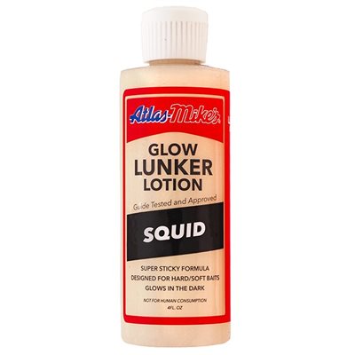 ATLAS MIKES Mike'S Glow Lunker Lotion Squid-Glow 4 Oz